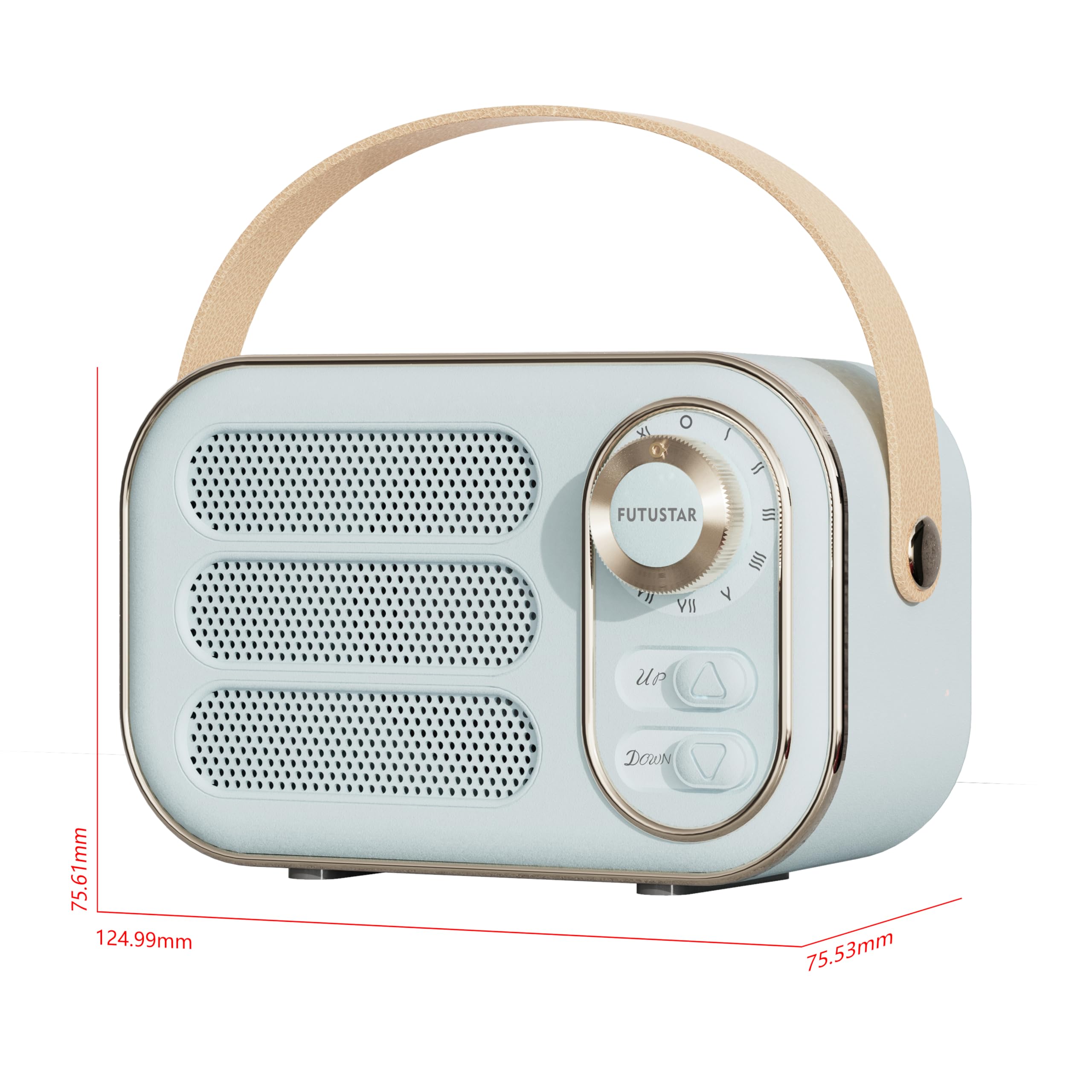 ☆ポップでキュートな超小型Bluetoothスピーカー　ブルー ☆ポップでキュートな超小型Bluetoothスピーカー ブルー 新登場
